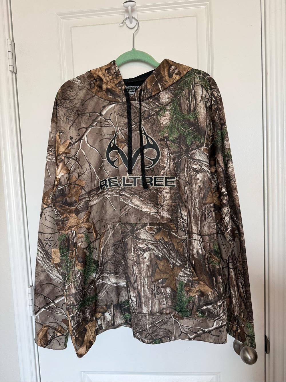 Realtree Poly Camo Logo Hunting Hoodie